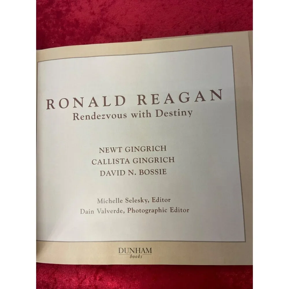 Ronald Reagan: Rendezvous with Destiny hosted by‎ Newt and Callista Gingrich